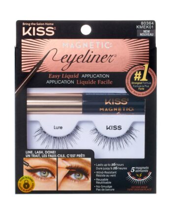 Kiss Magnetic Eyeliner Kit Kmek01c Par - Kiss 868657074  - 0731509803648