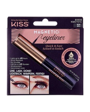 Kiss Magnetic Eyeliner Kmey01c - Kiss 868657074  - 0731509806083