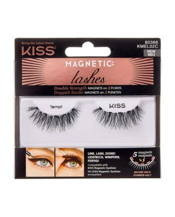 Kiss Magnetic Eyeliner Lashes Kmel02c Par - Kiss 868657074  - 0731509803662