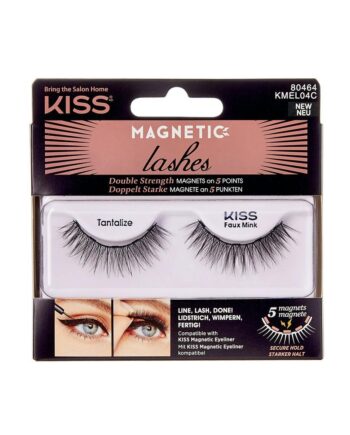 Kiss Magnetic Eyeliner Lashes Kmel04c Par - Kiss 868657074  - 0731509804645