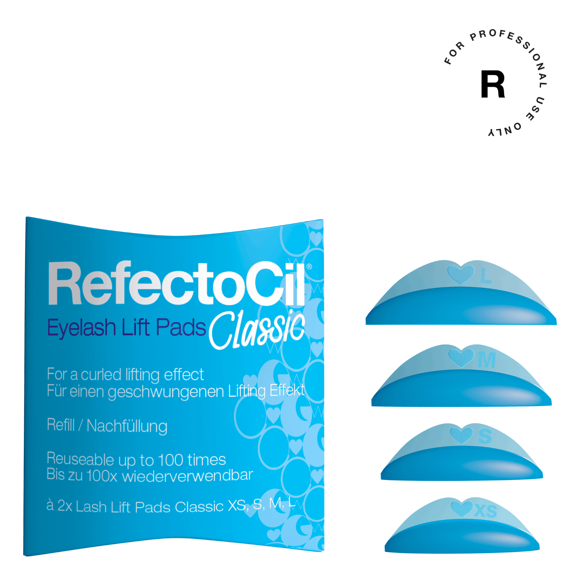 Refectocil Eyelash Lift Pads Classic Stk - Refectocil 868657074 - 9003877909378
