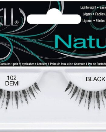 Sort Ardell Natural Lashes 102 Demi Black Par - Ardell 868657074  - 0074764602107
