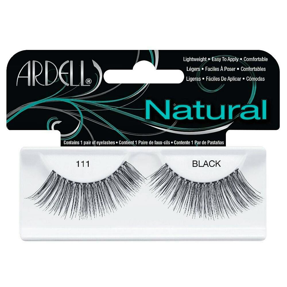Sort Ardell Natural Lashes 111 Black Par - Ardell 868657074 - 0074764611109