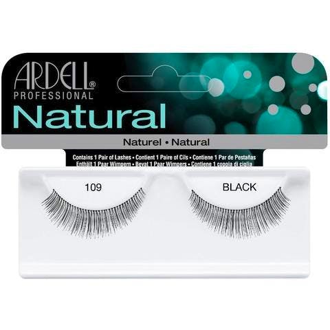 Sort Ardell Natural Lashes Black 109 Par - Ardell 868657074 - 0074764650030