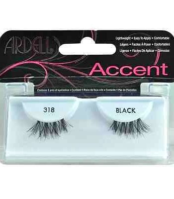 Sort Ardell Accent False Eyelashes Black 318 Par - Ardell 868657074  - 0074764613189
