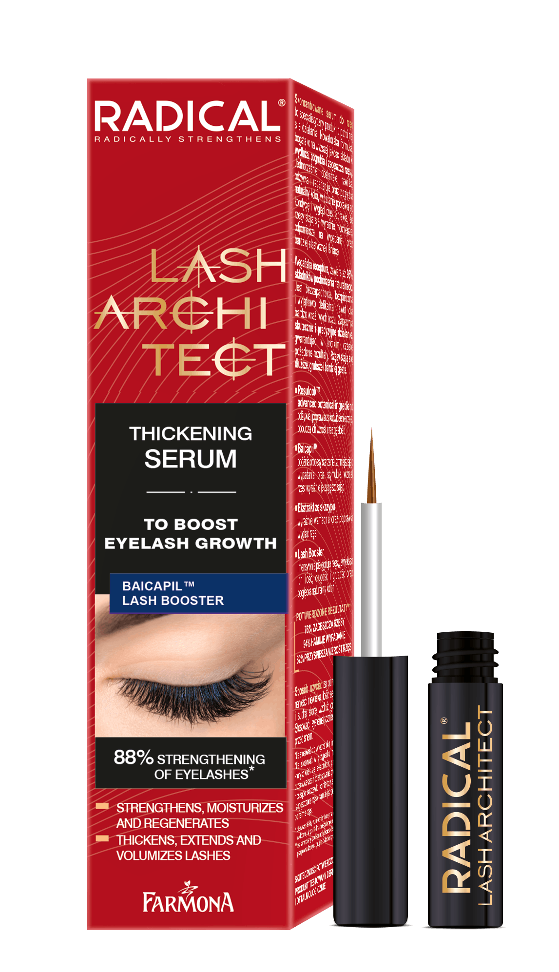 Radical Lash Architect Thickening Serum Boost Eyelash Growth - Radical 868657074 - 5900117978337